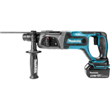 Makita ROTARY HAMMER DRILL WITH FORGING OPTION 18V 2J 2 x 5.0Ah DHR241RTJ