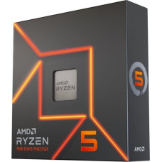 AMD CPU Desktop Ryzen 5 6C/12T 7600X (4.7/5.0GHz Boost,38MB,105W,AM5) box, with Radeon Graphics
