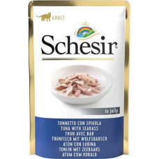 Agras Pet Foods SCHESIR in jelly Tuna with seabass - wet cat food - 85 g