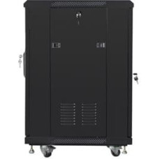 Lanberg Free standing cabinet 19 inches 15U 600X600mm black