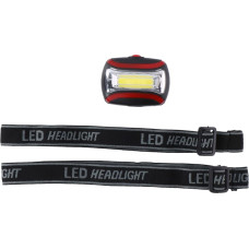 Dunlop - Latarka czołowa turystyczna LED (czerwony)