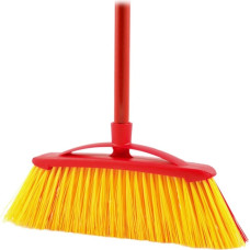 Vileda Broom VILEDA 2in1 Garden Outdoor (red/yellow)