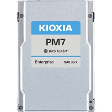 Kioxia SSD PM-7R 7680GB 2.5 cala SAS 24Gbit/s DWDP 1 3D TLC BiCS Flash Enterprise SSD SED PLP