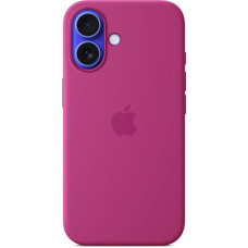 Apple Case with MagSafe | Apple | iPhone 16 | Silicone | Fuchsia