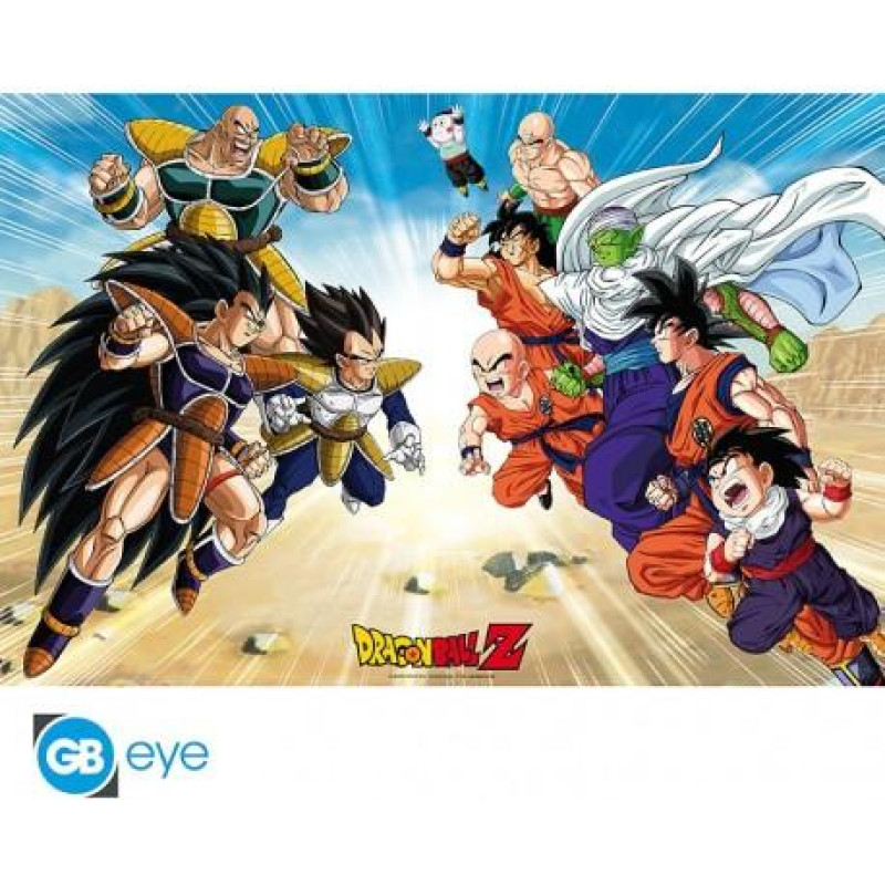 Abysse Corp S.a.s DRAGON BALL poster maxi (91,5x61 cm) - Saiyajin Arc / Dragon Ball plakat maxi (91,5x61 cm) - Saiyajin Arc - ABS