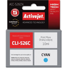 Activejet ACC-526CN Ink (replacement for Canon CLI-526C; Supreme; 10 ml; cyan)