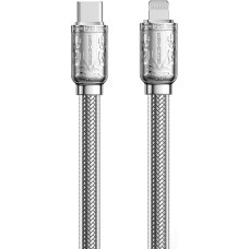 Wekome WDC-178 Bakin Series - Kabel połączeniowy USB-C do Lightning Fast Charging PD 20W 1 m (Srebrny)