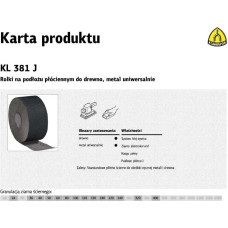 Kinderkraft K.CANVAS ROLL 150mm 100 KL381J (50mb)