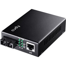 Cudy MC100GSB-40B network media converter 1000 Mbit/s Multi-mode, Single-mode Black