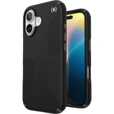 Speck Presidio2 Grip - Etui iPhone 16 (Black / Slate Grey / White)
