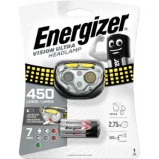 Energizer Headlight Vision Ultra 3AA 450 LM, 3 colours of light