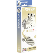 Eugy 3D kartoninis modelis „Poliarinis lokys“