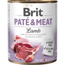 Brit Paté & Meat with lamb - wet dog food - 800g