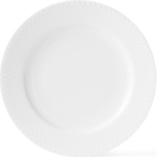 Lyngby Porcelæn - Rhombe White Plate 21 cm