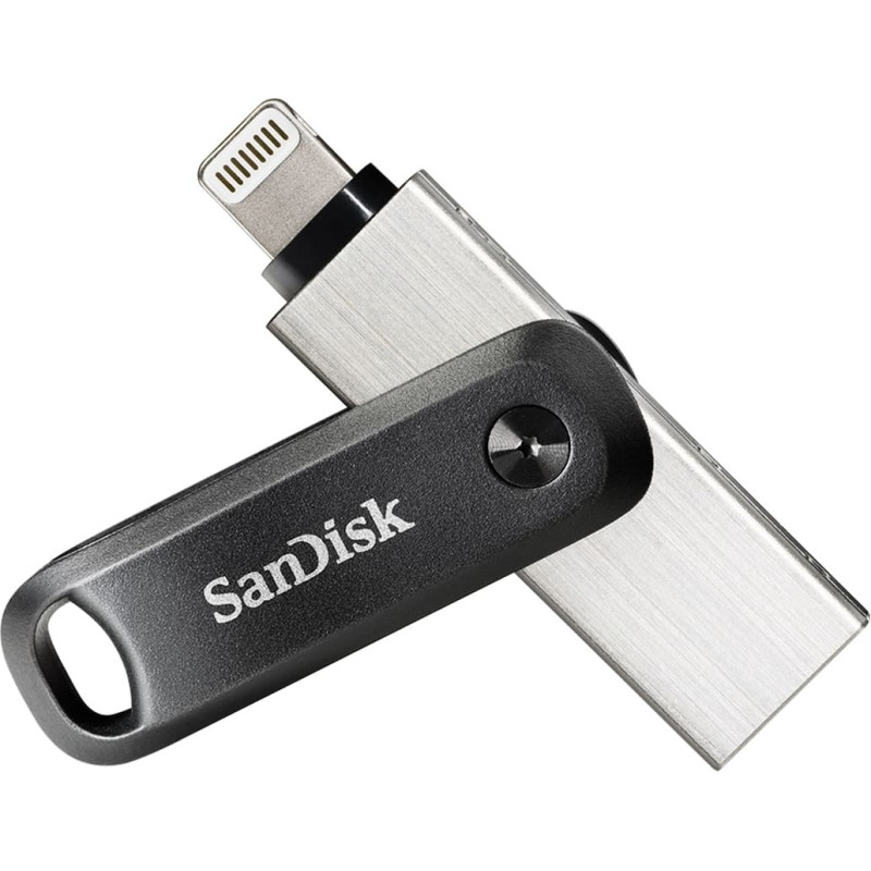 Sandisk iXpand Flash Drive Go 256GB - USB3.0 + Lightning - for iPhone and iPad