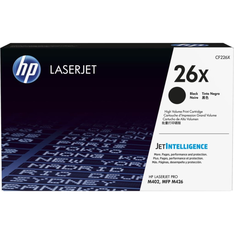 Hewlett-Packard HP 26X High Yield Black Original LaserJet Toner Cartridge