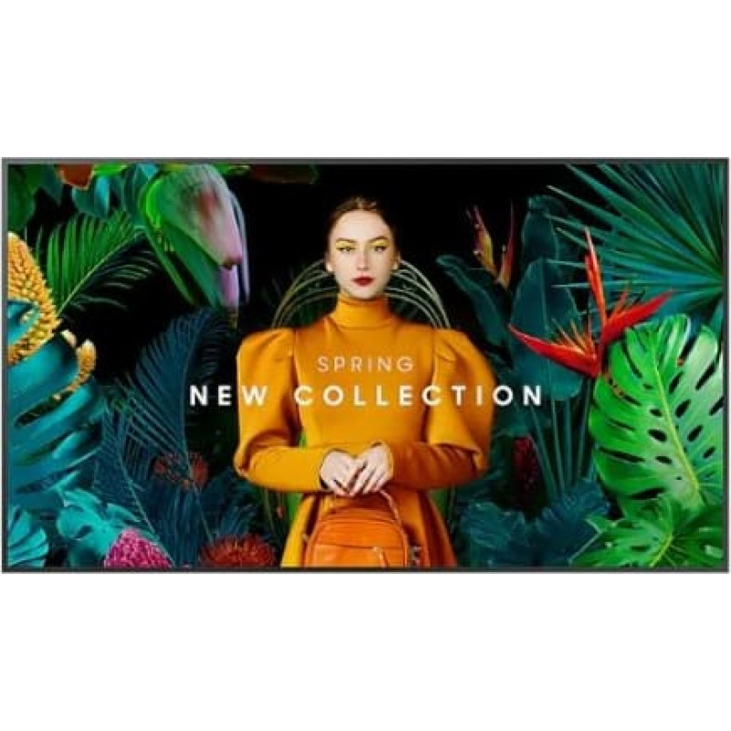 Samsung Professional monitor QM50C 50 inches Matte 24h/7,500 (cd/m2) 3840 x 2160 (UHD) S10 Player (Tizen 7, VXT Ready) WiFi/BT 3 years d2d (LH50QMCEPGCXEN)