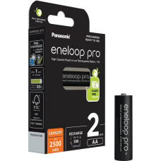 Panasonic Eneloop PRO aku.AA 2500 mAh 2pcs.BK-3HCDE/2BE