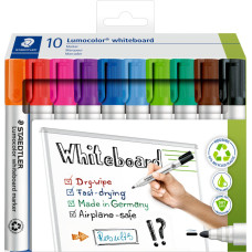 Staedtler Staedtlet - Lumocolor whiteboard marker 2,0 mm - 10 pc. asst. (351 C10)