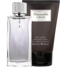 Abercrombie & Fitch - First Instinct EDT 50 ml + Hair & Body Wash 100 ml - Giftset