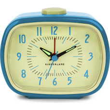 Kikkerland Retro Alarm Clock + Blue (AC08-BL-EU)