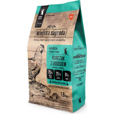 Wiejska Zagroda Chicken with salmon for kittens - dry cat food - 1,6kg