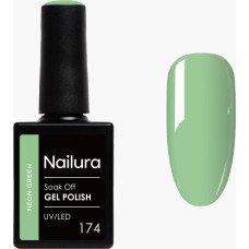 Nailura - Gel Polish 174 - Neon Green - 10 ml