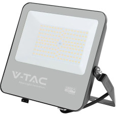 V-Tac 100W LED Floodlight CREE Chip Black Body Grey Glass 4000K 135lm/W