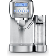 Caso | Espresso machine | Espresso Gourmet Latte | Pump pressure 20 bar | Built-in milk frother | Automatic | 1350 W | Silver