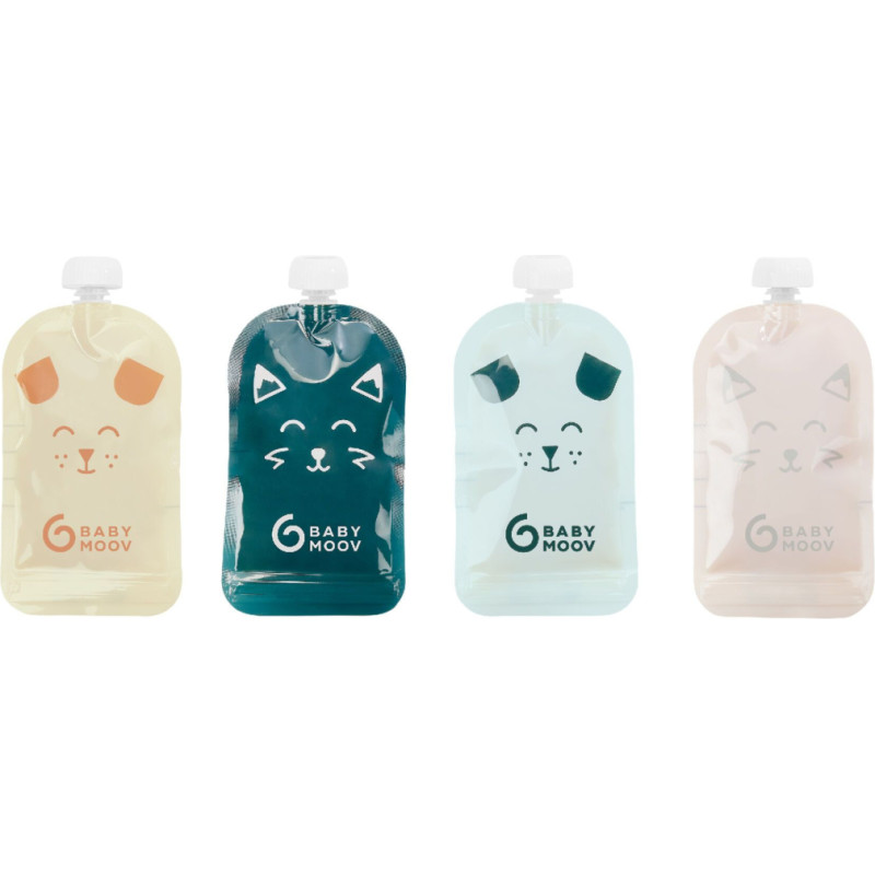 Babymoov - Reusable pouches ISY - 150 ml - x20