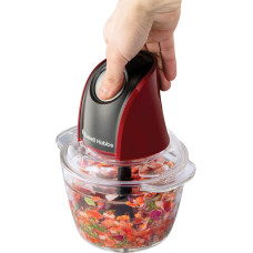 Russel Hobbs Russell Hobbs 27130-56 electric food chopper 0.5 L 200 W Black, Red, Transparent