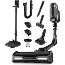 Tefal 2211401074 stick vacuum/electric broom 2-in-1 stick vacuum Battery Dry HEPA Bagless Black