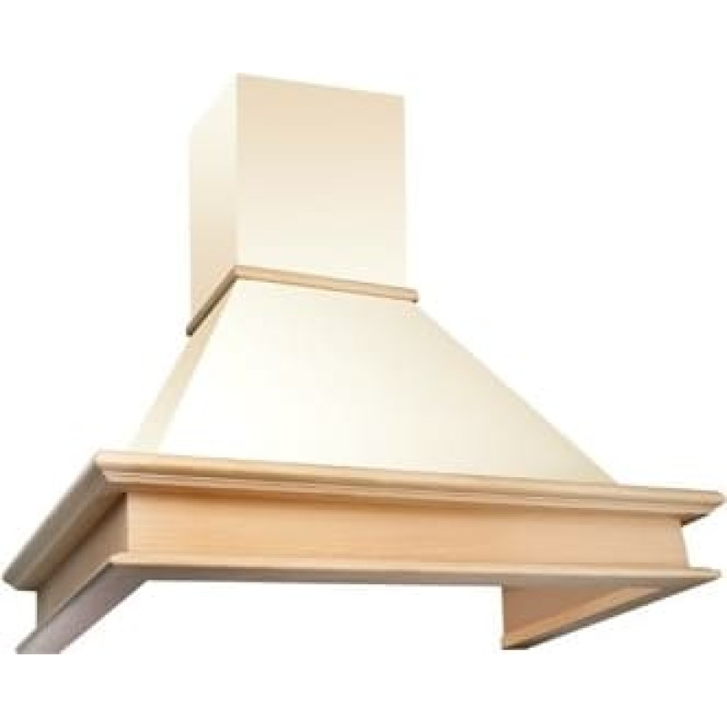 Akpo WK-4 Rustica 60 Cooker hood Wall-mounted Beige, Wood
