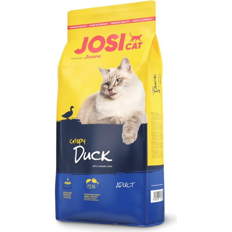 Josera JosiCat Crispy Duck - dry cat food - 10 kg