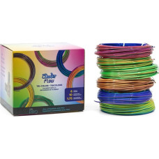 3Doodler FLOW-TRIFILLS 3D printing material Polylactic acid (PLA) Black, Blue, Copper, Gold, Green, Purple, Red 260 g