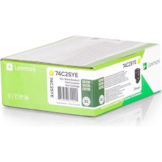 Lexmark 74C2SYE toner cartridge 1 pc(s) Original Yellow