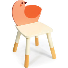 Mentari - Bird Chair - Cream-Nature - 49.2 cm H, 30.7 cm W, 31.2 cm D