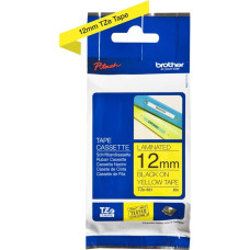 Brother | TZe-631 Laminated Tape | Black on Yellow | TZe | 8 m | 1.2 cm