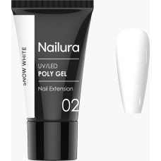 Nailura - Poly Gel 2 - Snow White - 30 ml