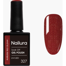 Nailura - Gel Polish 327 - Auburn Red Gleam - 10 ml