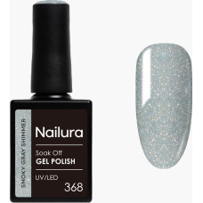 Nailura - Gel Polish 368 - Smoky Gray Shimmer - 10 ml