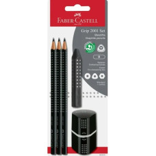 Faber-Castell - Grip 2001 set - Black blister (580024)