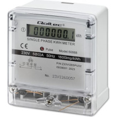 Qoltec Single phase electronic meter 230V LDC