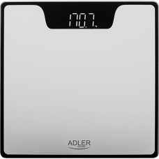 Adler | Bathroom Scale | AD 8174s | Maximum weight (capacity) 180 kg | Accuracy 100 g | Silver
