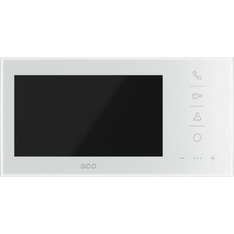No Name ACO GLASS-PRO-7 WH Monitor Familio COMO PRO 7 inch