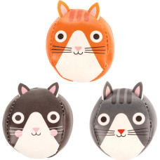 Kikkerland Kidoki Three Cats Juggling Balls - (KID54)