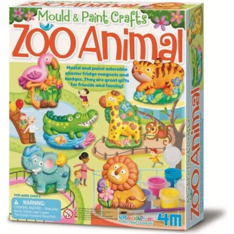 4M Gypsum castings - Zoo animal