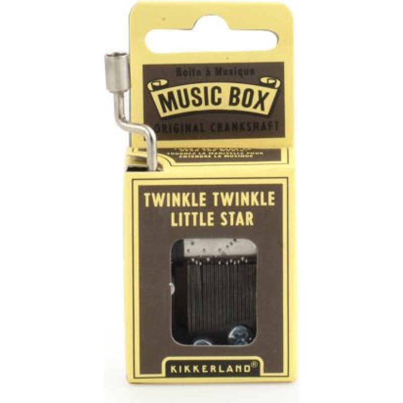 Kikkerland Twinkle Twinkle Little Star Crank Music Box (1228)
