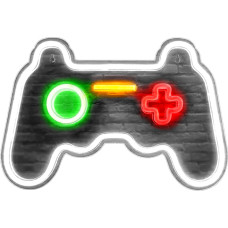 Mecharite - Controller LED Neon Skilt - White