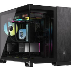Corsair CC-9011287-WW computer case Midi Tower Aluminium, Black